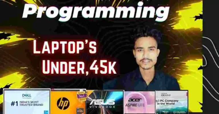 Best Programming Laptop For Student's in India 2024